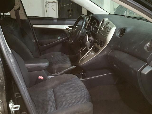 2T1ME4EE9AC005977 - 2010 TOYOTA COROLLA MA BLACK photo 5