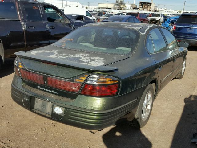 1G2HX54K2Y4280228 - 2000 PONTIAC BONNEVILLE GREEN photo 4