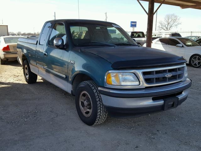 1FTZX1726WNB95386 - 1998 FORD F150 GREEN photo 2