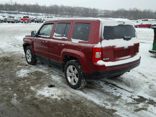 1C4NJRFB4CD525432 - 2012 JEEP PATRIOT LA RED photo 3