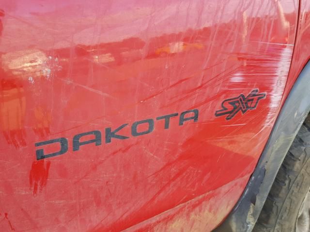 1B7GG12X22S720787 - 2002 DODGE DAKOTA BAS RED photo 9