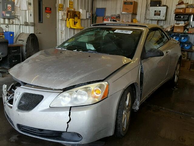 1G2ZH361074171095 - 2007 PONTIAC G6 GT SILVER photo 2