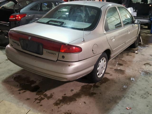 1MELM653XVK608822 - 1997 MERCURY MYSTIQUE B BEIGE photo 4