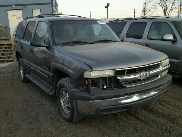 1GNEC13T51J201341 - 2001 CHEVROLET TAHOE C150 GRAY photo 1