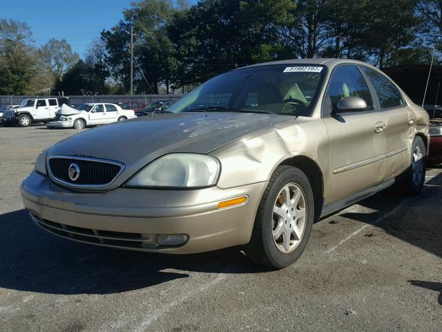 1MEFM55S8YA635641 - 2000 MERCURY SABLE LS P TAN photo 2