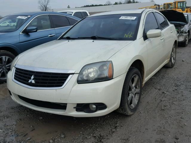 4A3AB36F29E004978 - 2009 MITSUBISHI GALANT ES WHITE photo 2