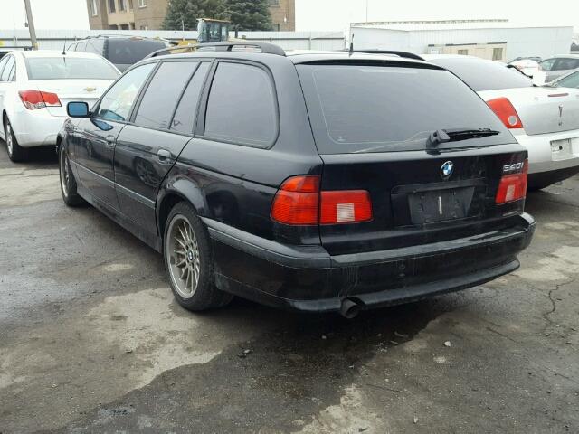 WBADR6334XGN90508 - 1999 BMW 540 IT AUT BLACK photo 3