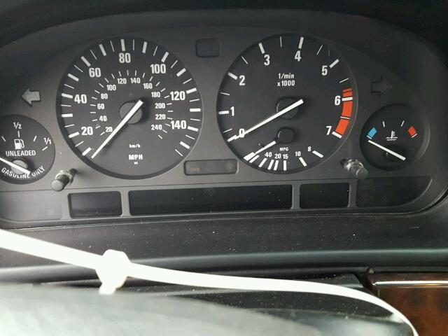 WBADR6334XGN90508 - 1999 BMW 540 IT AUT Czarny zdjęcie 8