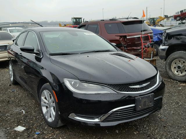 1C3CCCAB1FN711549 - 2015 CHRYSLER 200 LIMITE BLACK photo 1