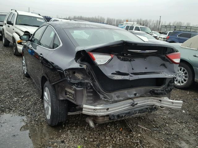 1C3CCCAB1FN711549 - 2015 CHRYSLER 200 LIMITE BLACK photo 3