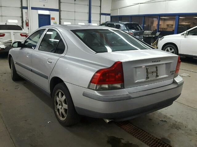 YV1RH58DX22110771 - 2002 VOLVO S60 2.5T GRAY photo 3