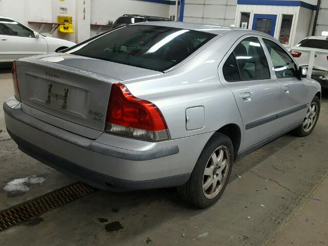 YV1RH58DX22110771 - 2002 VOLVO S60 2.5T GRAY photo 4