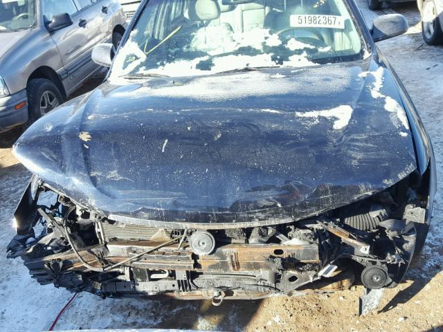 5NPET46C28H385338 - 2008 HYUNDAI SONATA GLS BLUE photo 7