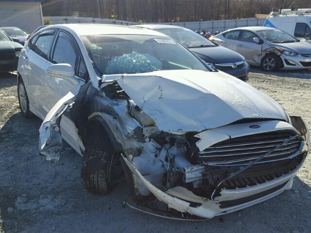 3FA6P0H79DR137957 - 2013 FORD FUSION SE WHITE photo 1