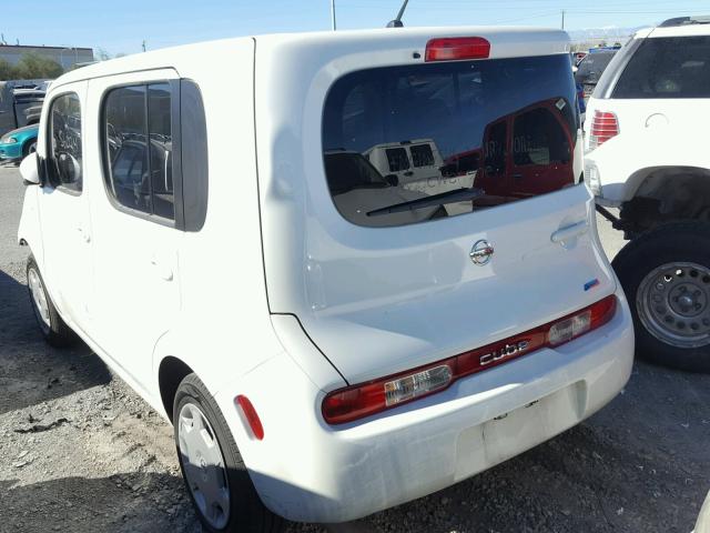 JN8AZ2KR2DT305350 - 2013 NISSAN CUBE S WHITE photo 3