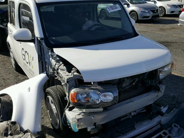 JN8AZ2KR2DT305350 - 2013 NISSAN CUBE S WHITE photo 9