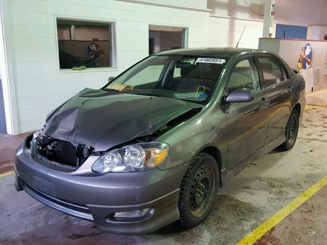 2T1BR32E86C649164 - 2006 TOYOTA COROLLA CE CHARCOAL photo 2