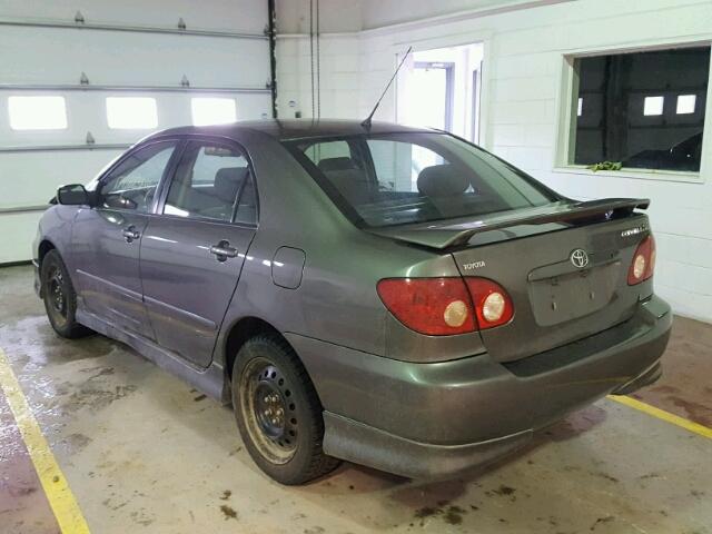 2T1BR32E86C649164 - 2006 TOYOTA COROLLA CE CHARCOAL photo 3