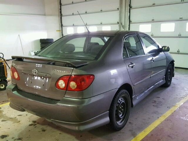 2T1BR32E86C649164 - 2006 TOYOTA COROLLA CE CHARCOAL photo 4