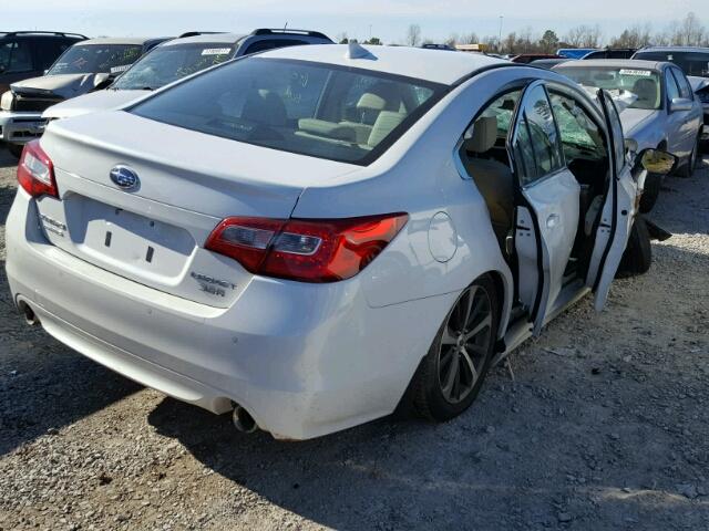 4S3BNEN68H3040096 - 2017 SUBARU LEGACY 3.6 WHITE photo 4