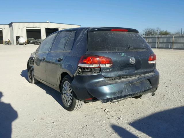 WVWDA7AJ9BW036686 - 2011 VOLKSWAGEN GOLF 黑色 照片 3