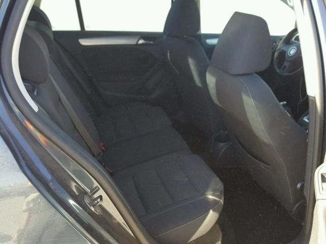 WVWDA7AJ9BW036686 - 2011 VOLKSWAGEN GOLF 黑色 照片 6
