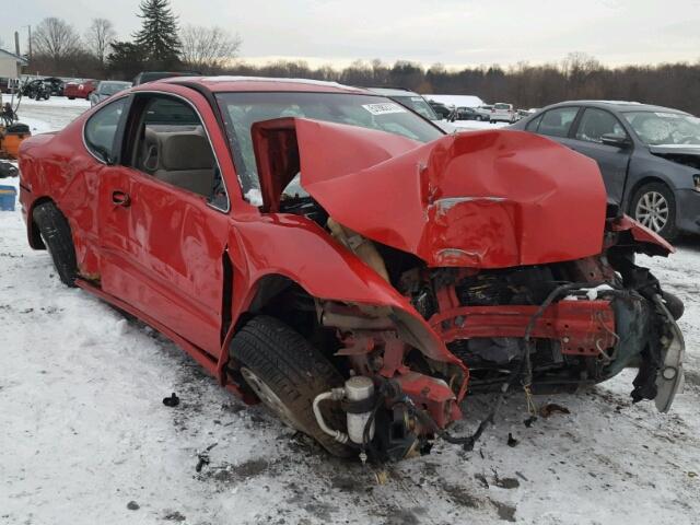 1G3NK12F03C184804 - 2003 OLDSMOBILE ALERO GX RED photo 1