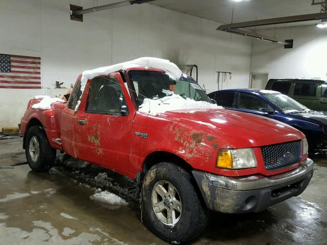 1FTZR45E72PA72753 - 2002 FORD RANGER SUP RED photo 1