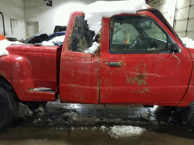 1FTZR45E72PA72753 - 2002 FORD RANGER SUP RED photo 10