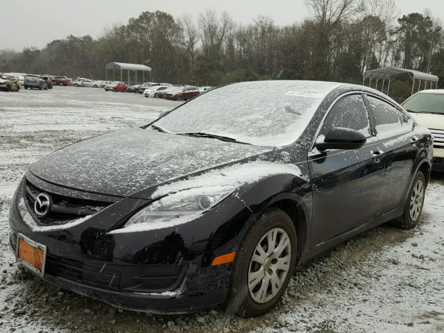 1YVHZ8BHXA5M14833 - 2010 MAZDA 6 I BLACK photo 2