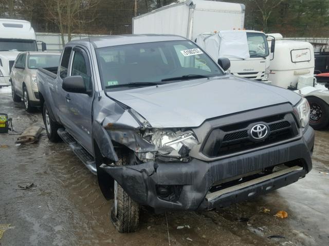 5TFUX4EN0EX028372 - 2014 TOYOTA TACOMA ACC GRAY photo 1