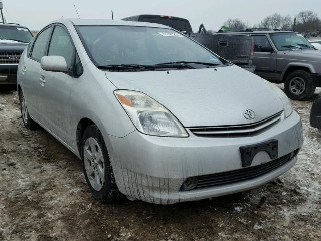 JTDKB20U153054186 - 2005 TOYOTA PRIUS SILVER photo 1