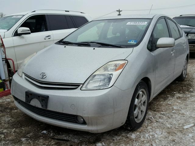 JTDKB20U153054186 - 2005 TOYOTA PRIUS SILVER photo 2