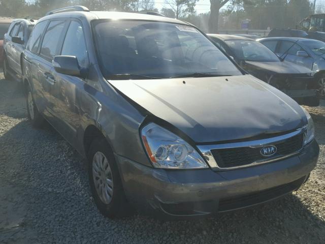 KNDMG4C73B6364250 - 2011 KIA SEDONA LX GRAY photo 1