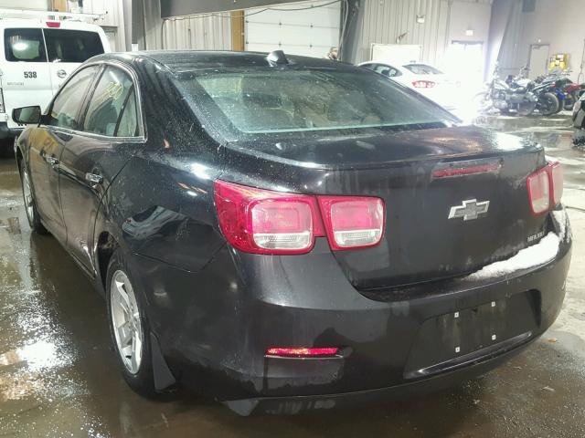 1G11B5SA2DF335662 - 2013 CHEVROLET MALIBU LS BLACK photo 3