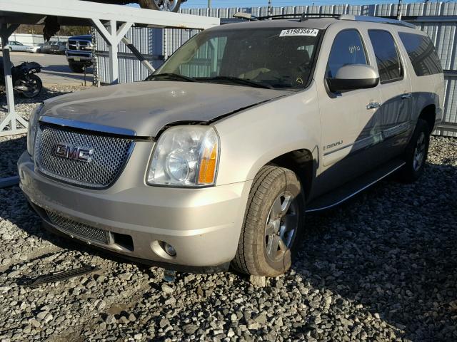 1GKFK66857J314112 - 2007 GMC YUKON XL D GOLD photo 2