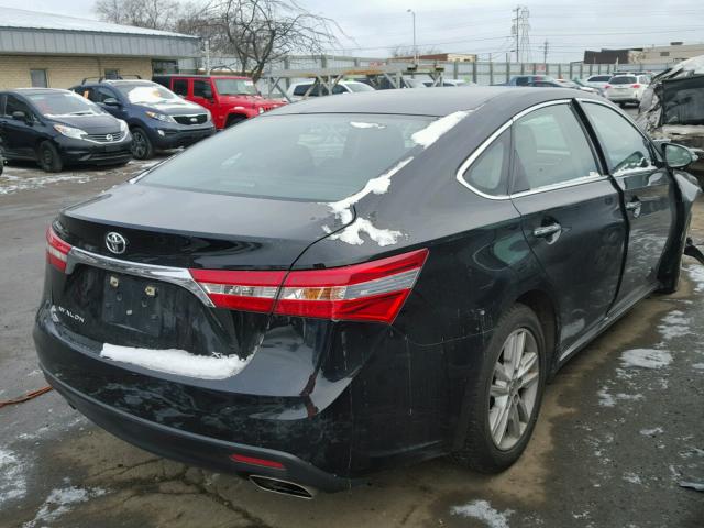 4T1BK1EB5DU032729 - 2013 TOYOTA AVALON BAS BLACK photo 4