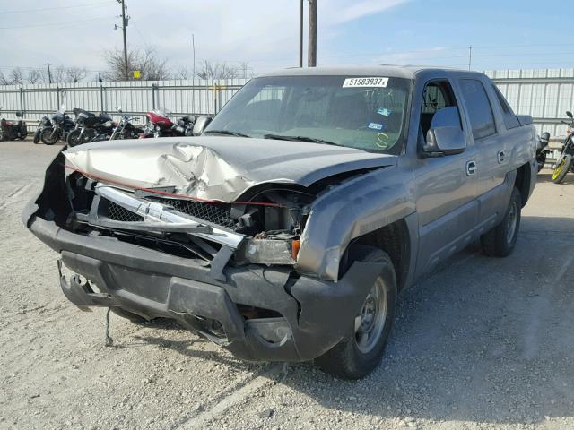 3GNEC13T82G115234 - 2002 CHEVROLET AVALANCHE TAN photo 2