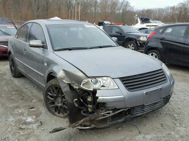 WVWPD63B33P188818 - 2003 VOLKSWAGEN PASSAT GLS SILVER photo 1