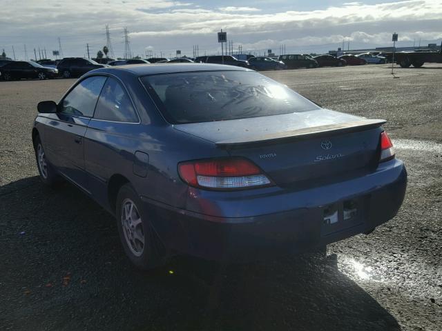 2T1CG22P7YC406857 - 2000 TOYOTA CAMRY SOLA BLUE photo 3