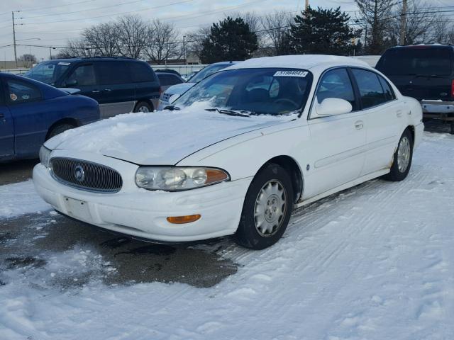 1G4HP54K4YU238473 - 2000 BUICK LESABRE CU WHITE photo 2