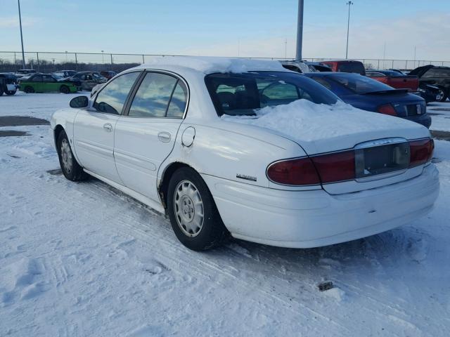 1G4HP54K4YU238473 - 2000 BUICK LESABRE CU WHITE photo 3