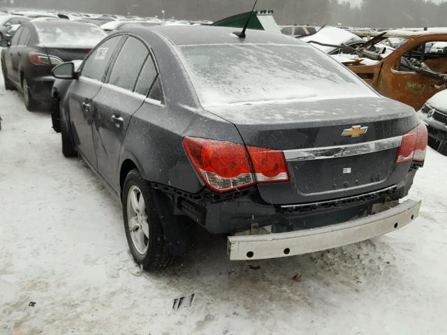 1G1PC5SB9D7183650 - 2013 CHEVROLET CRUZE LT GRAY photo 3