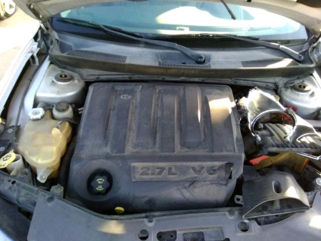 1C3LC46R97N656412 - 2007 CHRYSLER SEBRING SILVER photo 7