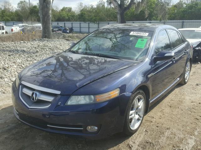 19UUA662X7A030364 - 2007 ACURA TL BLUE photo 2