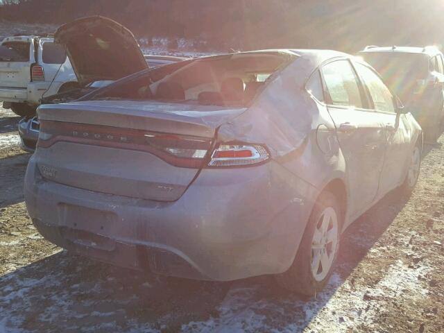 1C3CDFBBXGD515534 - 2016 DODGE DART SXT GRAY photo 4