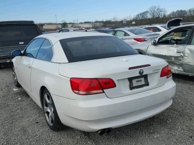 WBAWL13568PX11930 - 2008 BMW 328 I WHITE photo 3