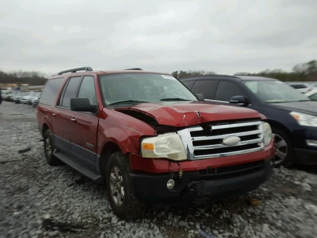 1FMFK15577LA33502 - 2007 FORD EXPEDITION RED photo 1