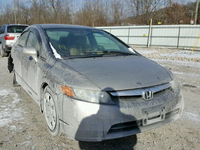 1HGFA16526L114011 - 2006 HONDA CIVIC LX GOLD photo 1