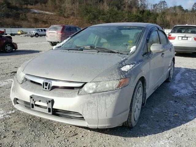 1HGFA16526L114011 - 2006 HONDA CIVIC LX GOLD photo 2